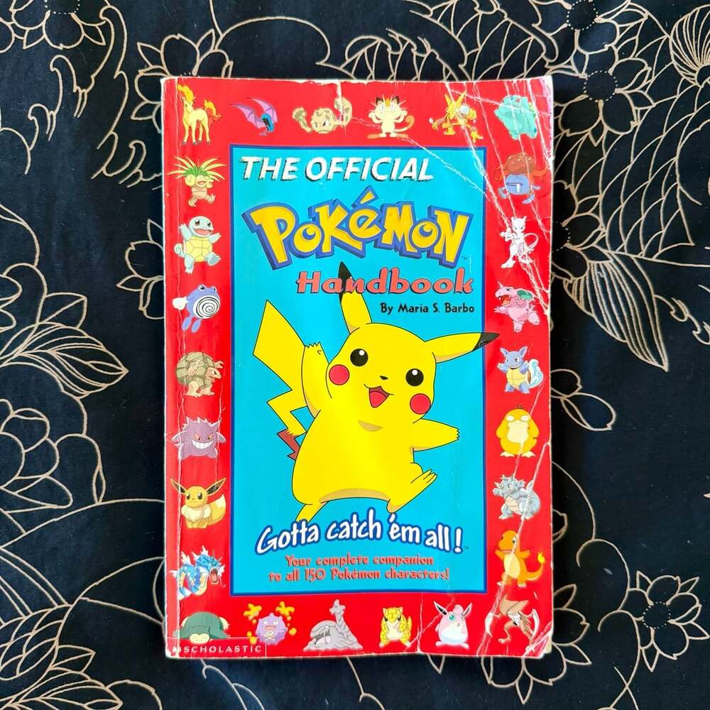 Scholastic The Official Pokemon Handbook by Maria S. Barbo Paperback